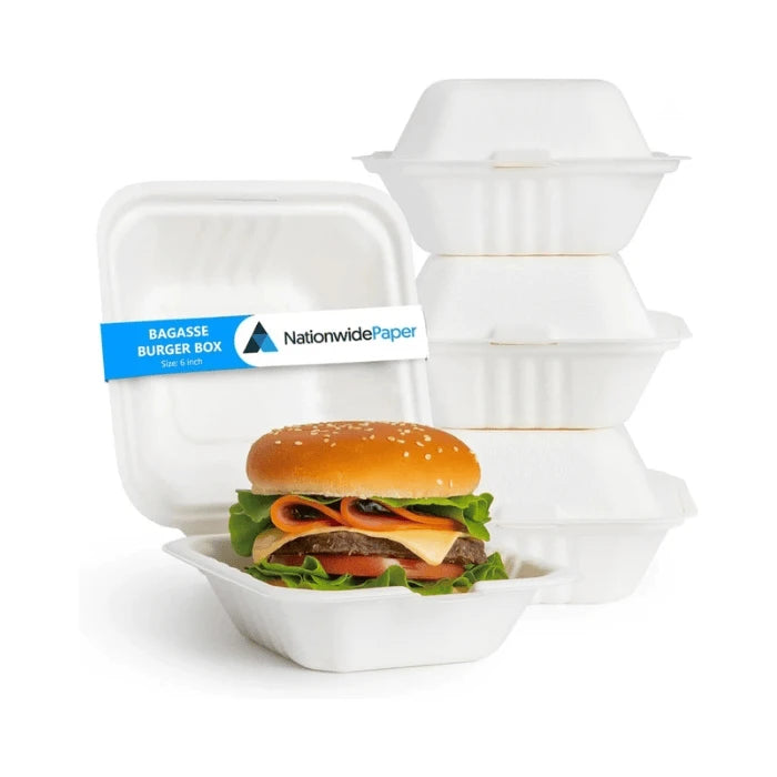 Bagasse Food Box Disposable