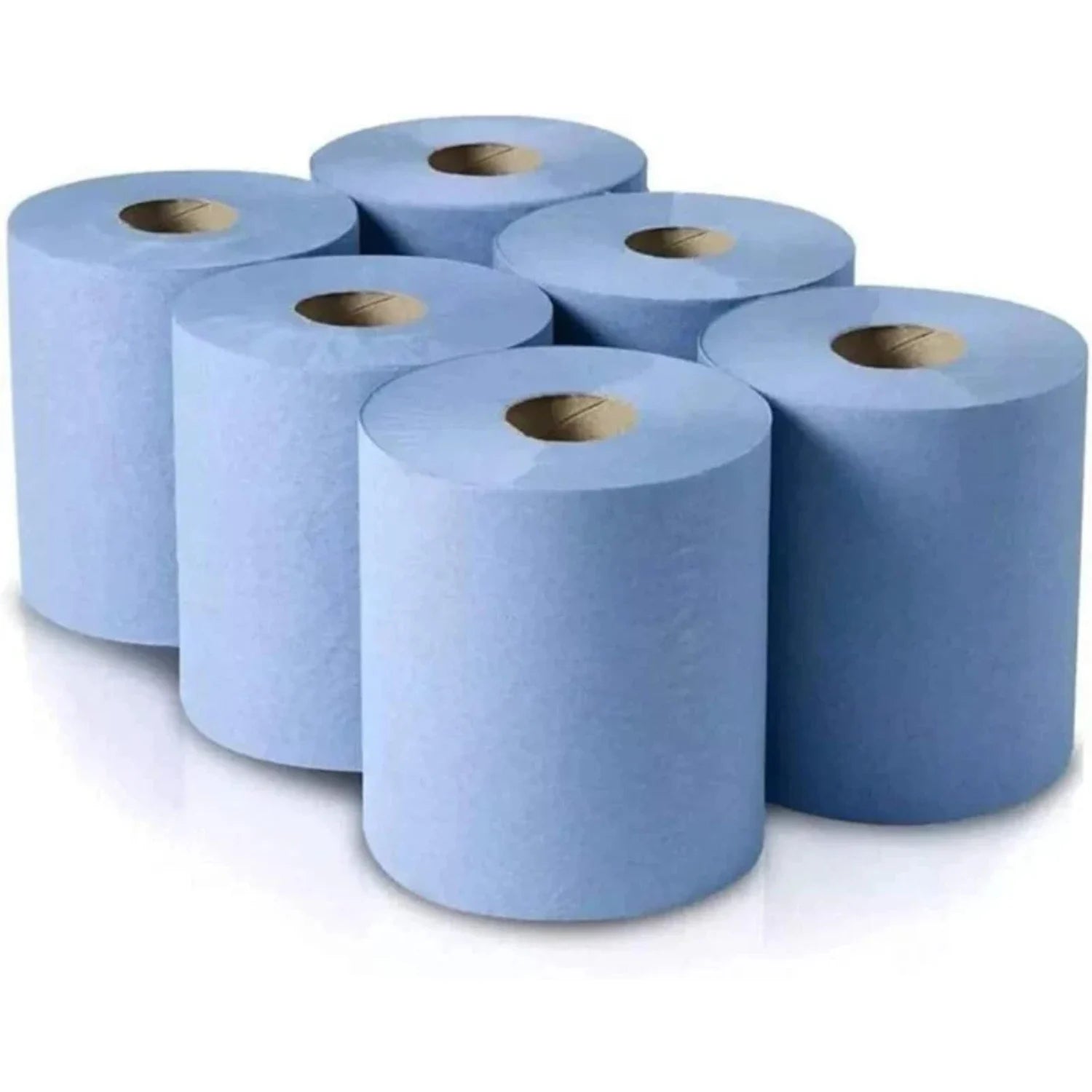 150M-2Ply Centrefeed Blue Kitchen Rolls (Pack of 6)