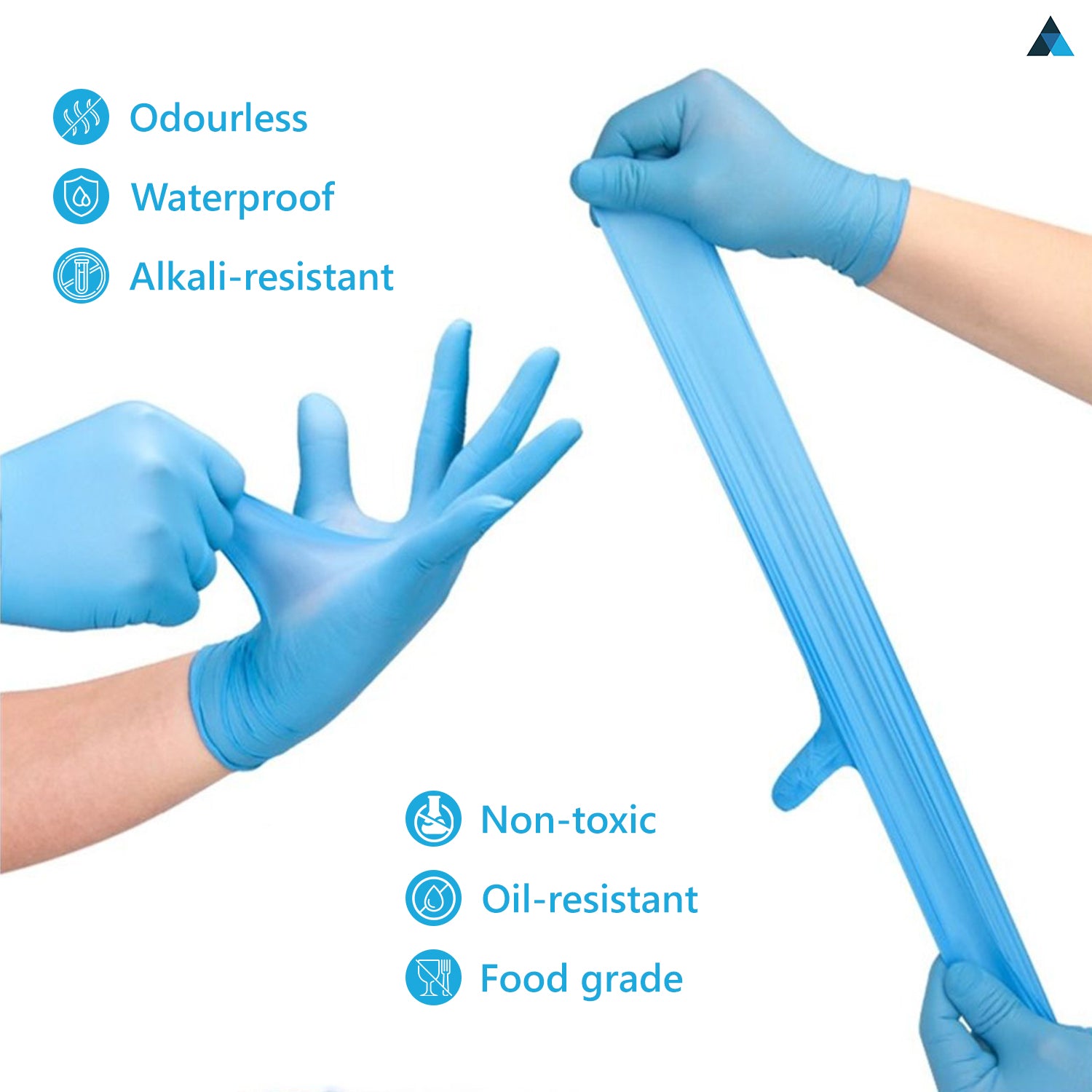 Medium Vinyl Multi-Purpose Gloves (100pcs)