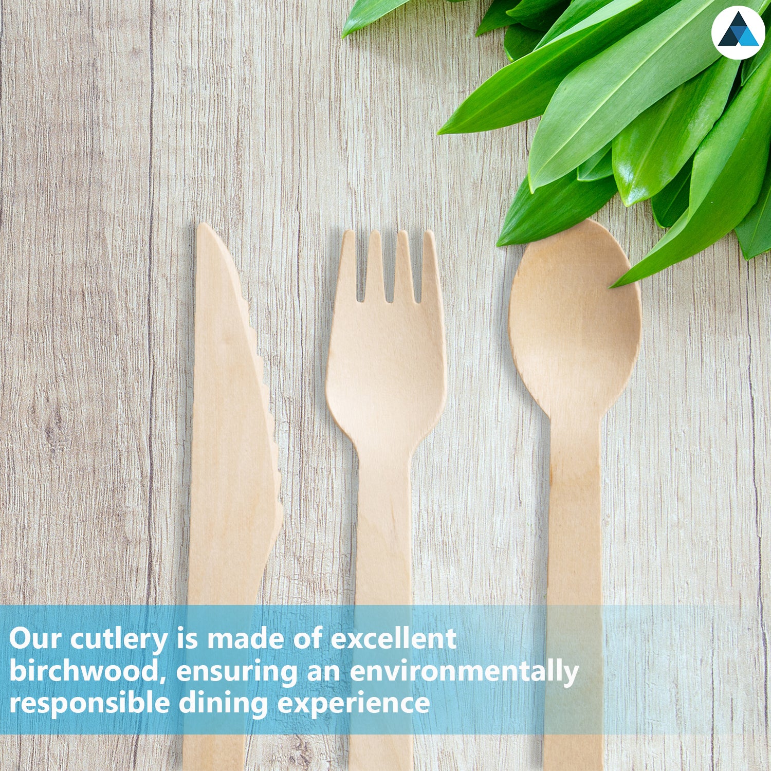 Wooden Cutlery Set – Forks, Spoons, Knives and Sporks