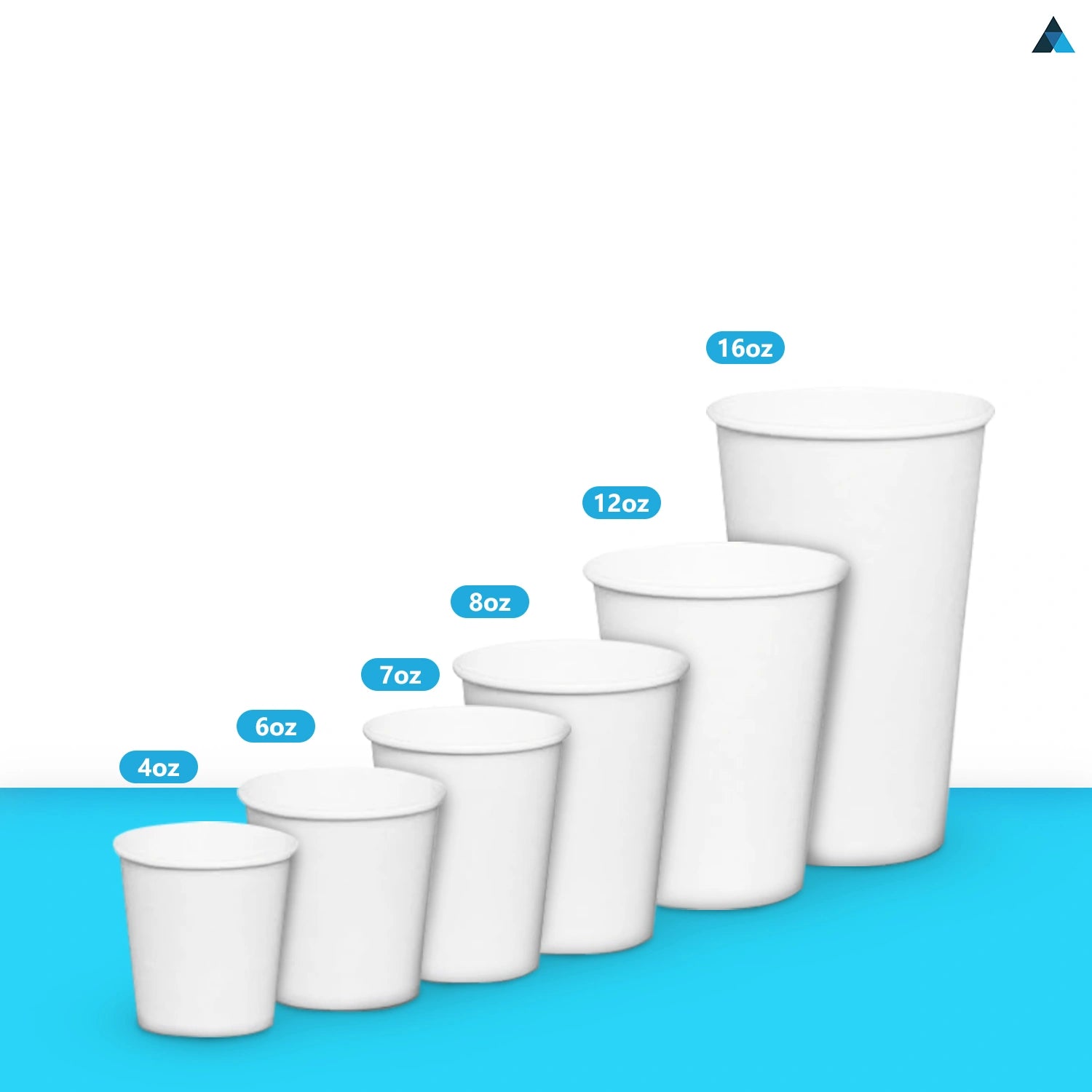 12oz Disposable Single Wall Cups