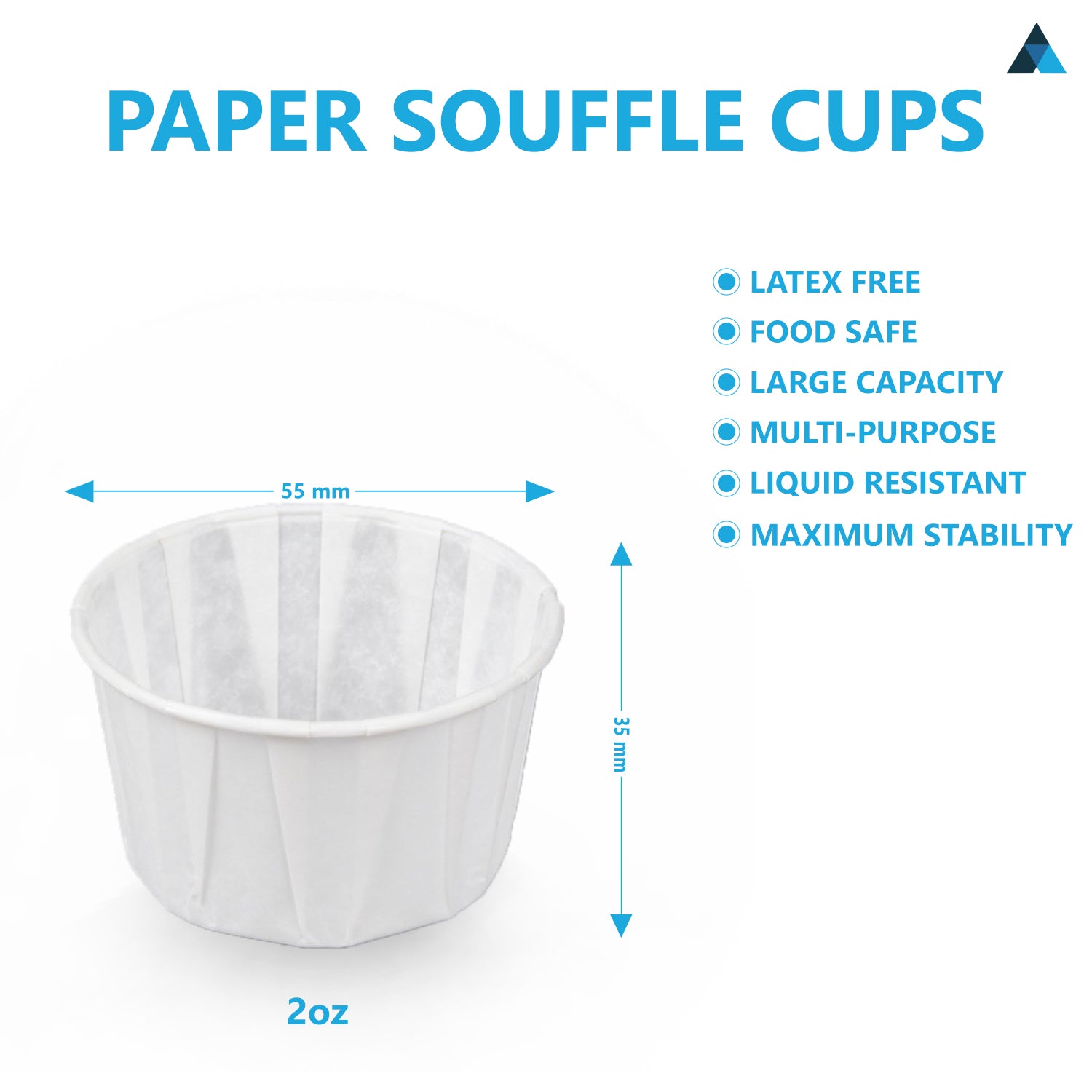 2oz Disposable Souffle Cups