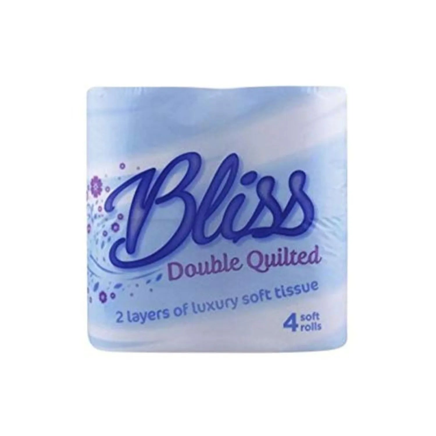 2 Ply Bliss Ultra Soft Luxury Toilet Tissues Pack of 4*10 Rolls 70 Sheets Per Roll