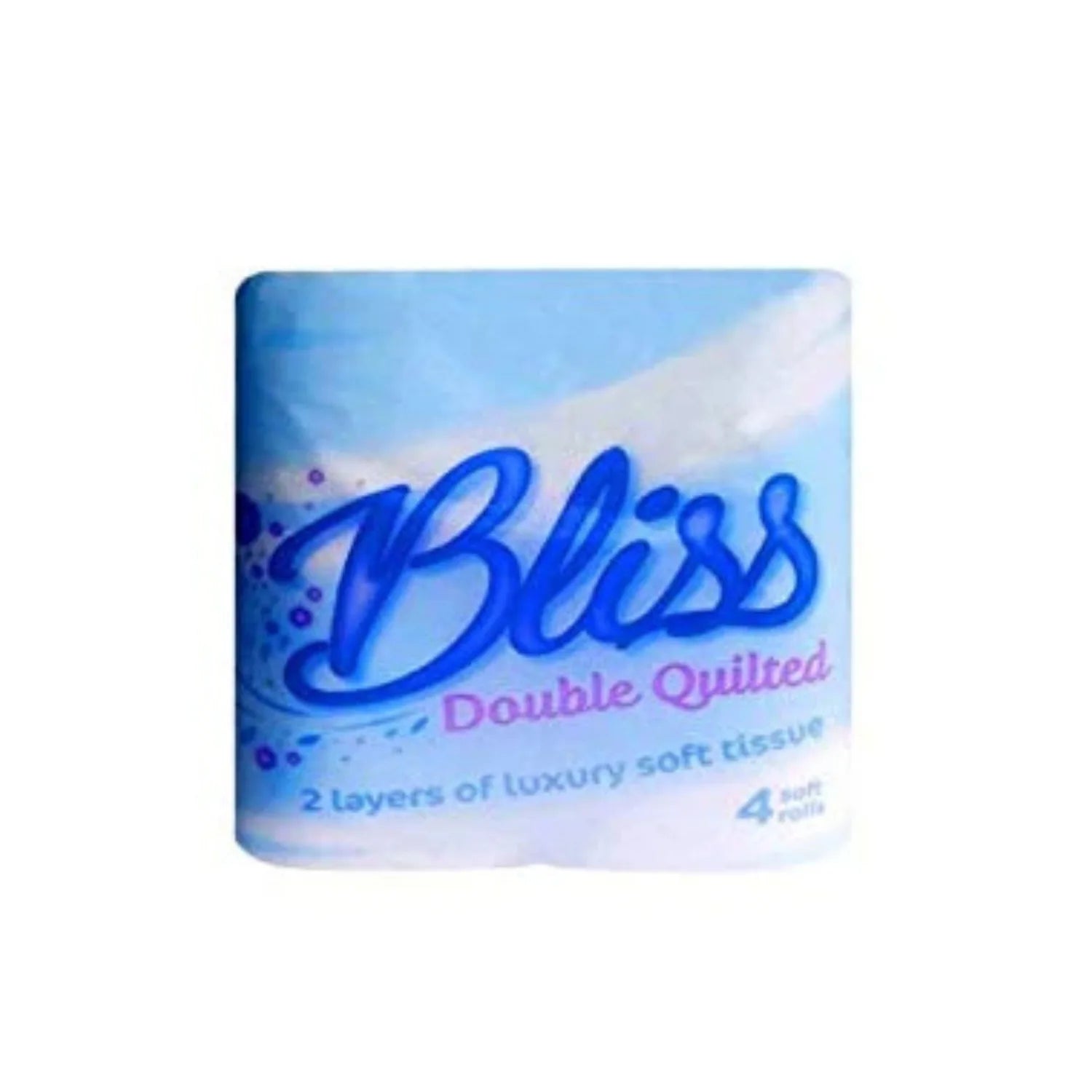 2 Ply Bliss Ultra Soft Luxury Toilet Tissues Pack of 4*10 Rolls 70 Sheets Per Roll
