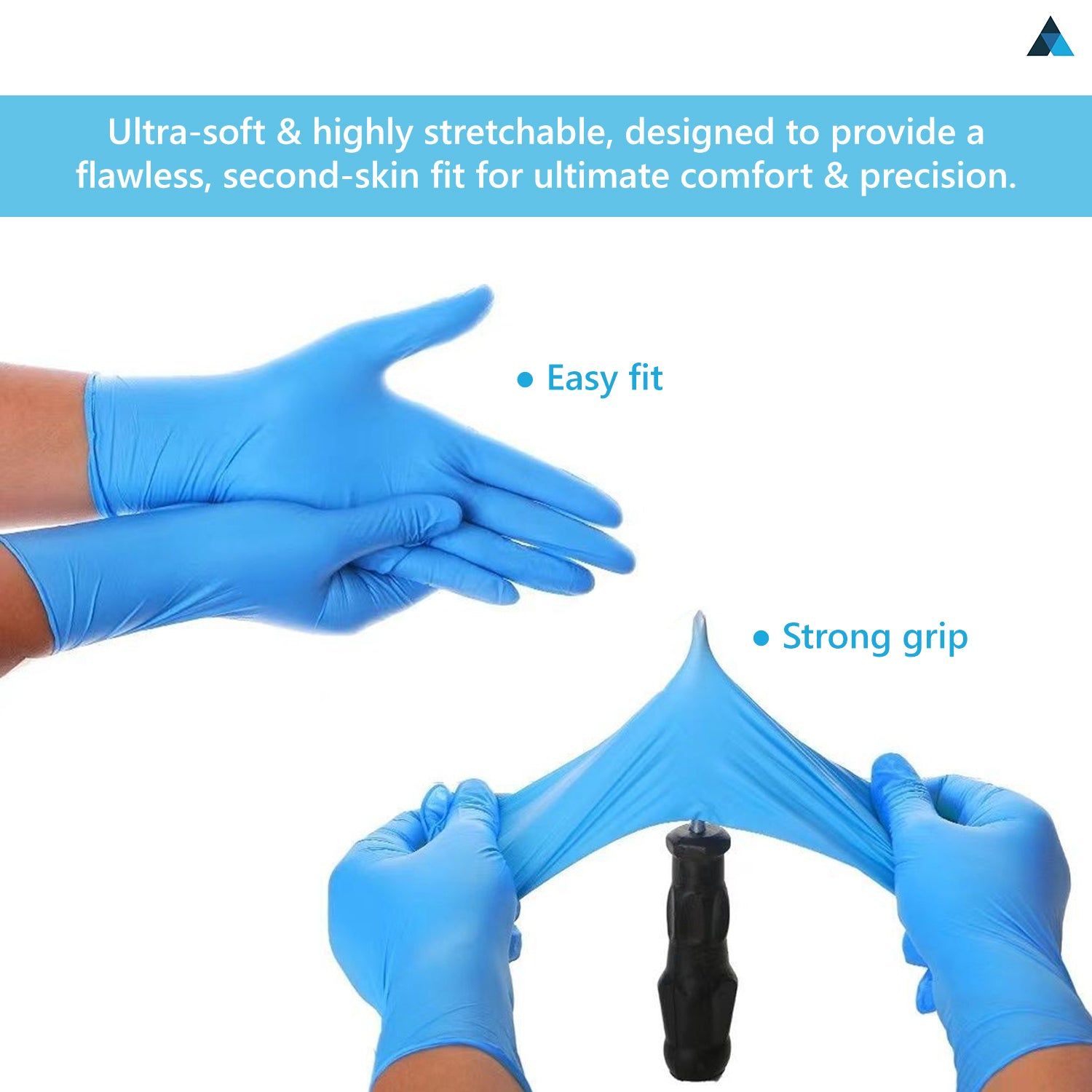 Medium Nitrile Gloves (100 pcs)