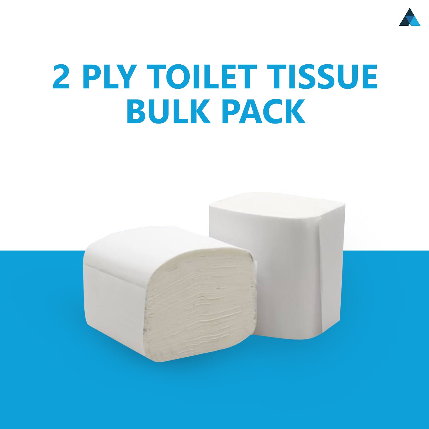 2 Ply Toilet Tissues Bulk Pack/Toilet Flats 36 x 250 | 9000 Sheet