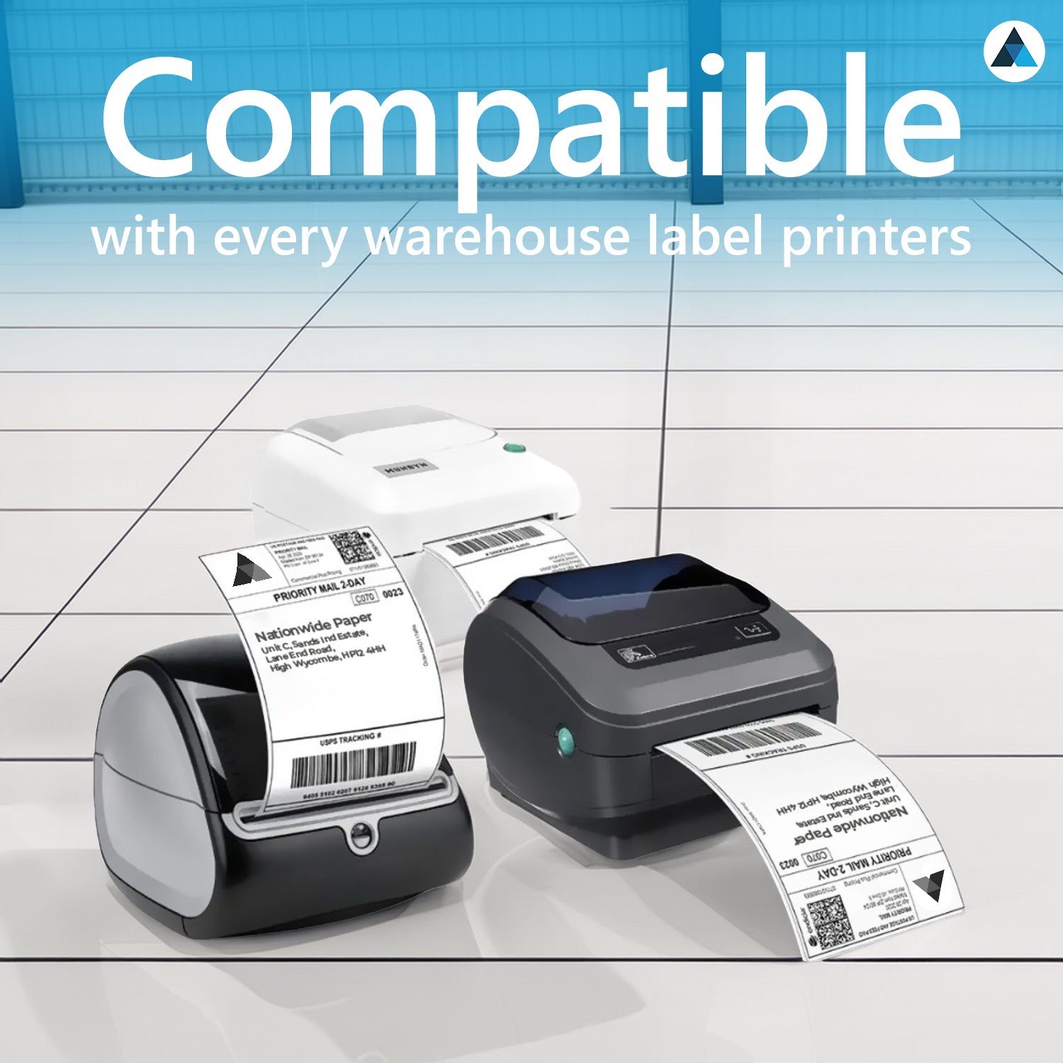 Thermal label 6x4", 1000 label/ roll 102mm x 152mm