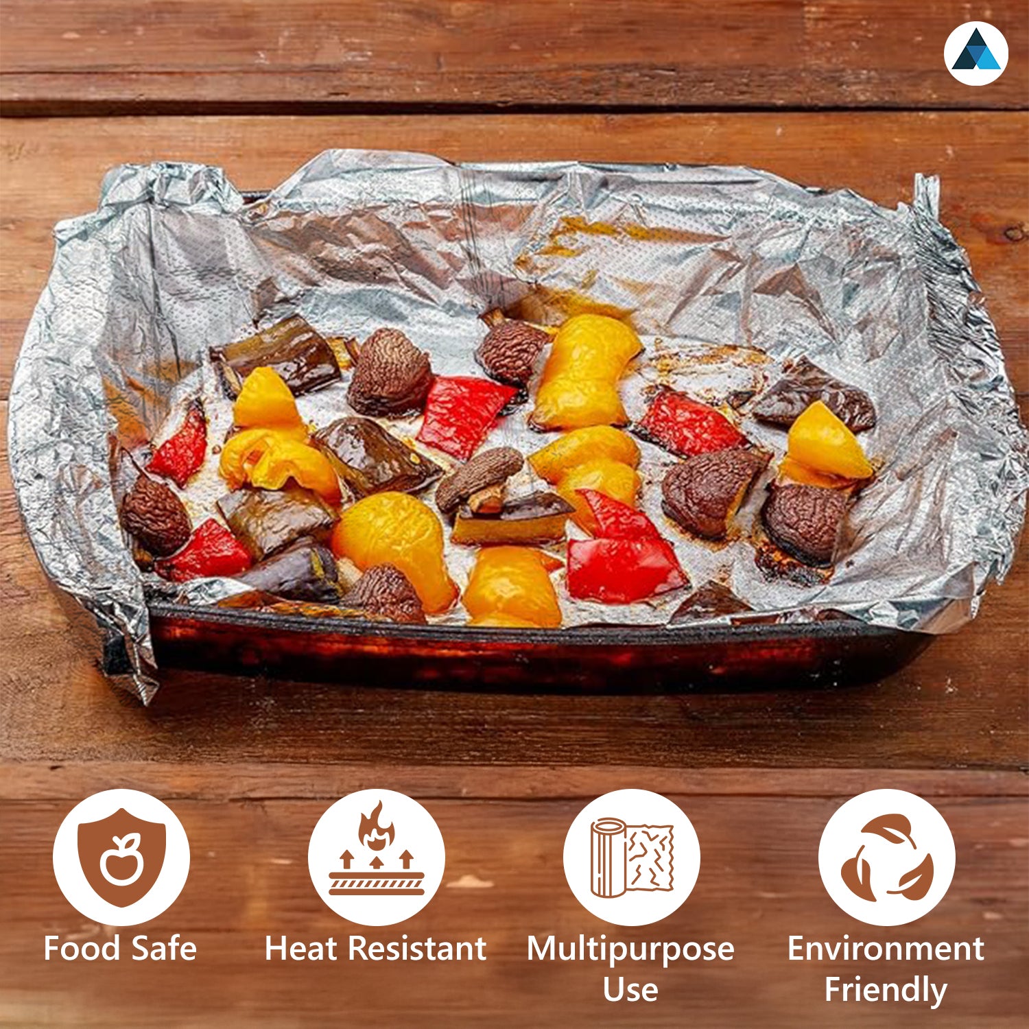 Aluminium Pre-Cut Foil Sheets 23cm x 27cm