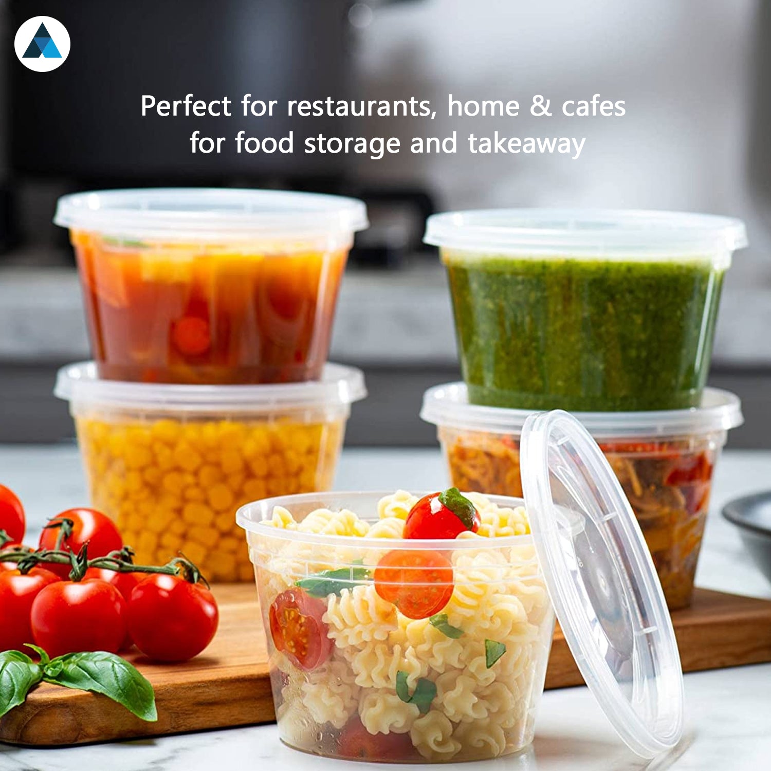 Meal Prep Food Containers with Leakproof Lids