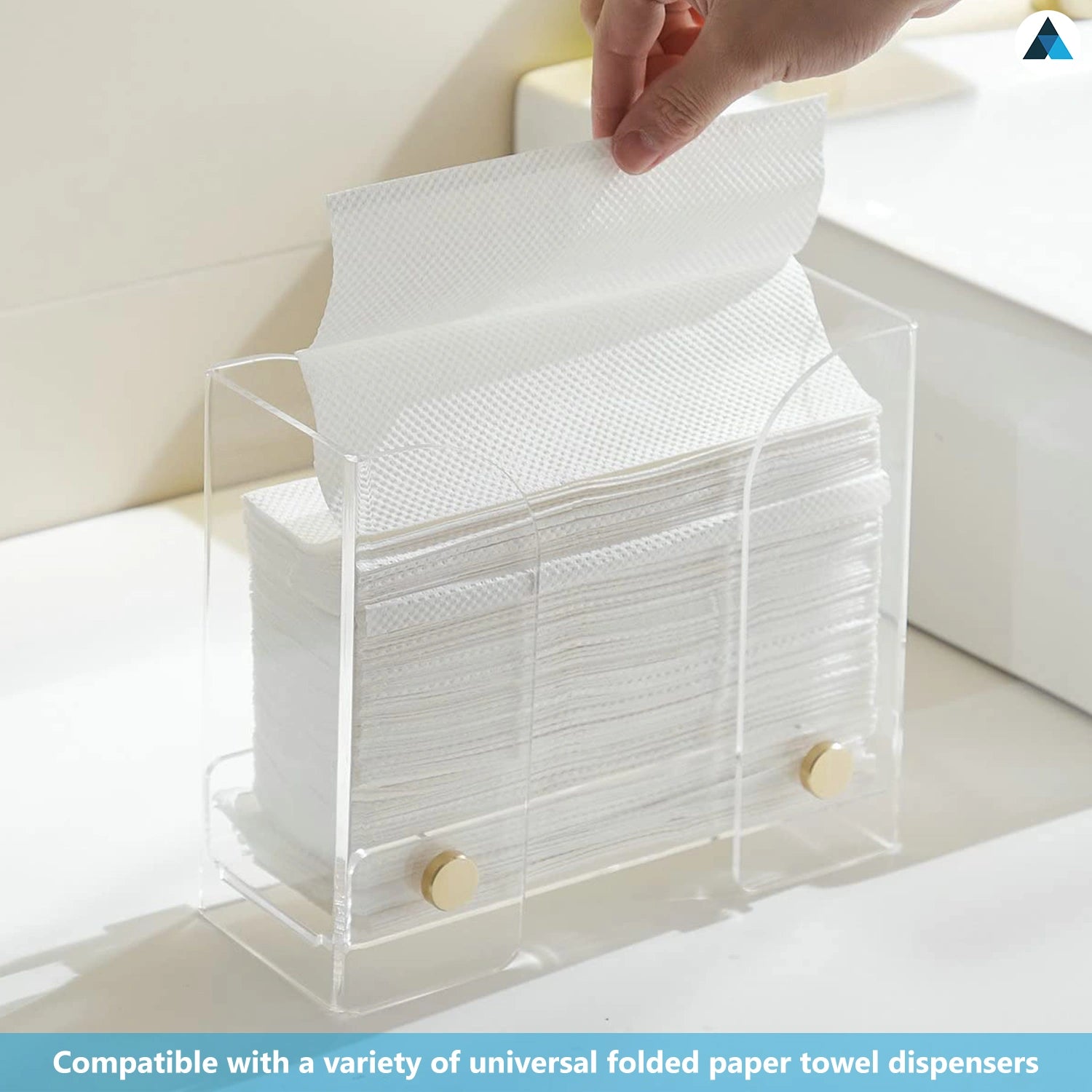 24x20.3cm Paper Towels 3000 Sheets Extra Strong 2 Ply Paper Towels Z Fold White