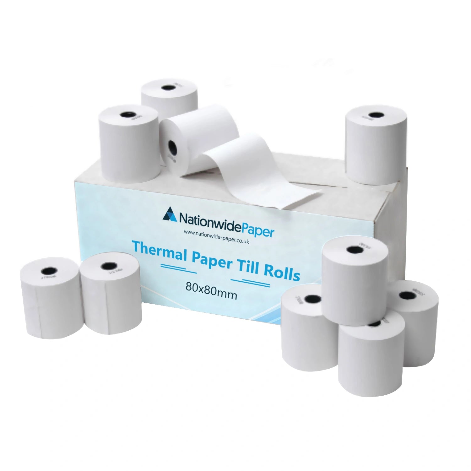Thermal Till Rolls 80 x 80 mm