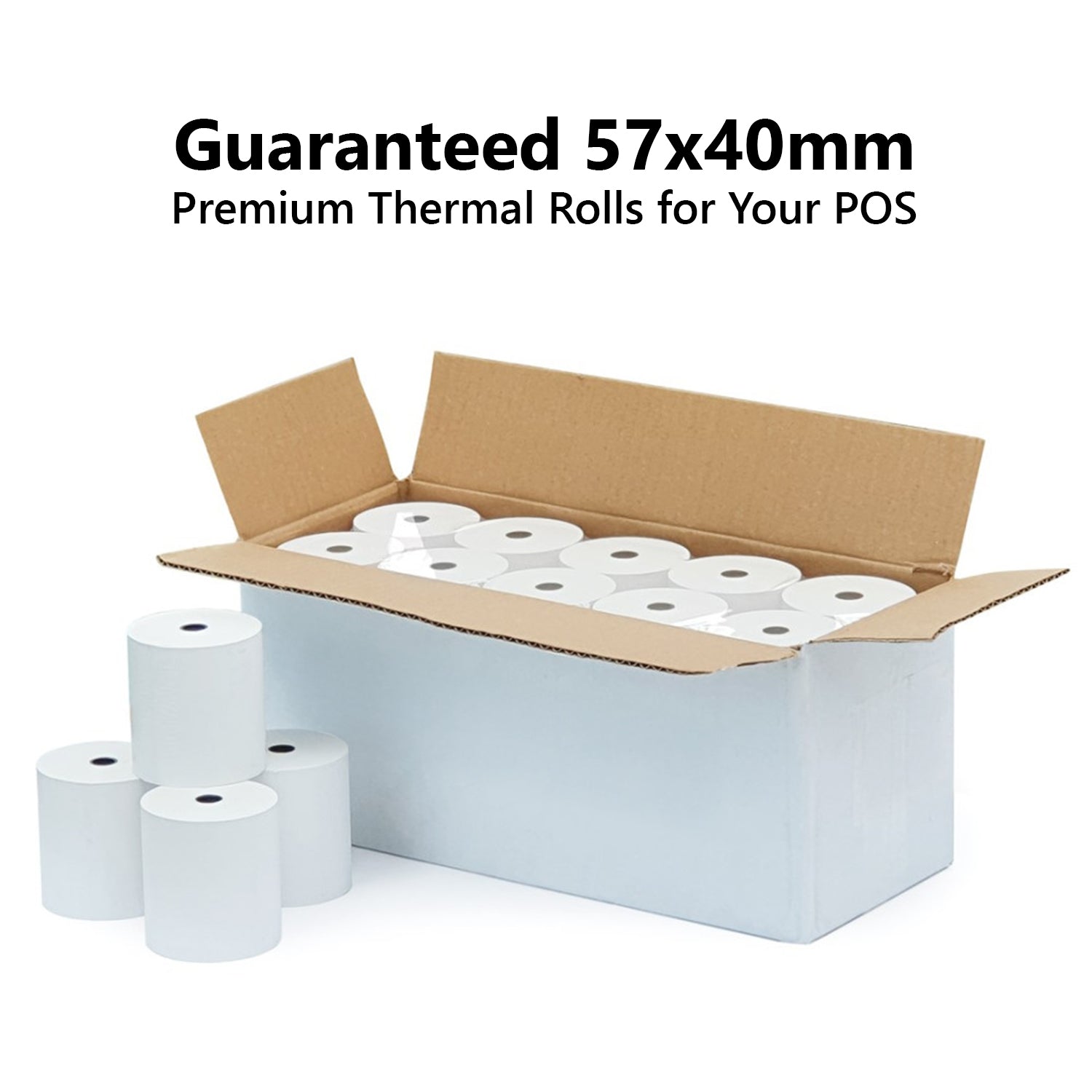 Thermal Till Rolls 57 x 40 mm