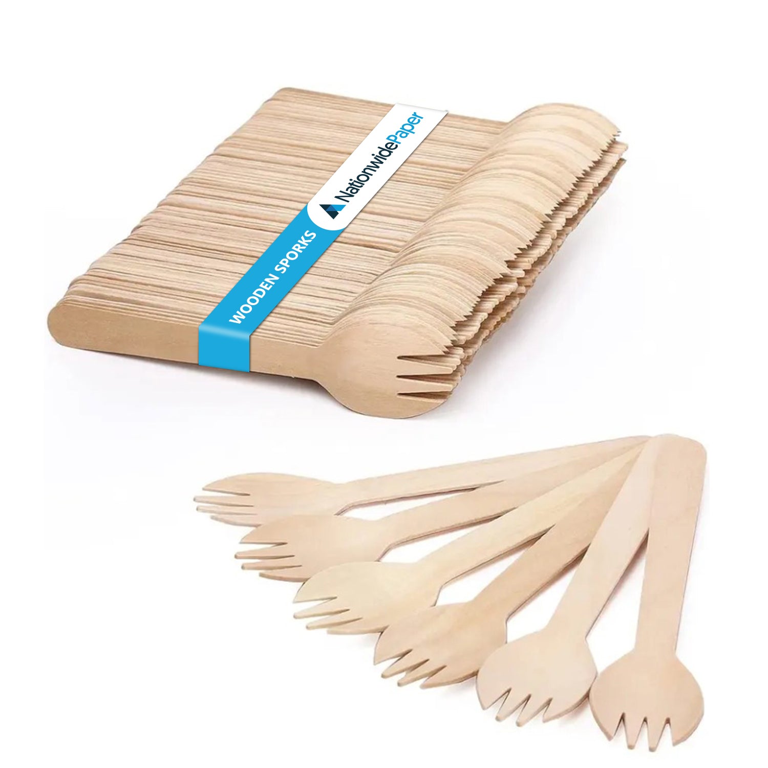 Wooden Cutlery Set – Forks, Spoons, Knives and Sporks