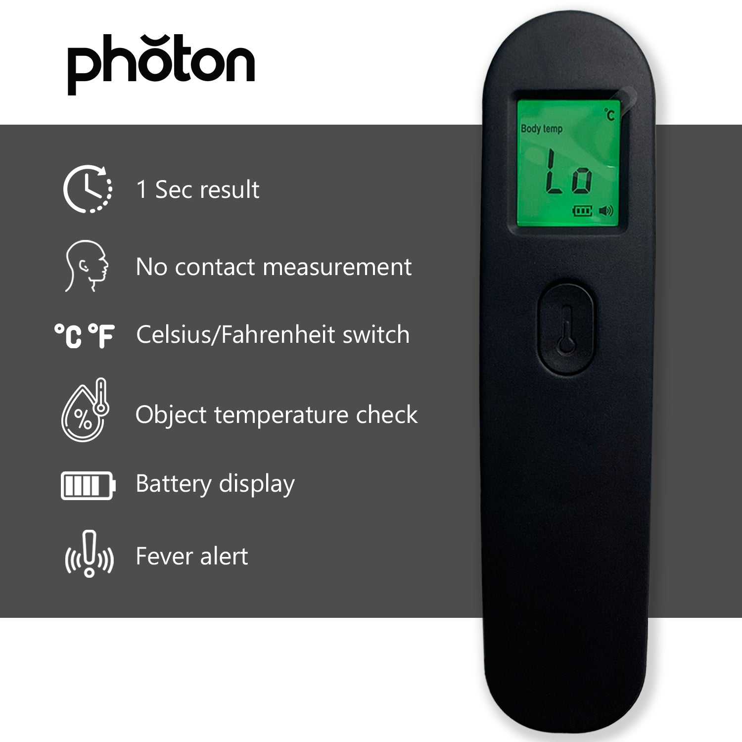Digital Thermometer Contactless Infrared Thermometer For Adults & Babies Instant