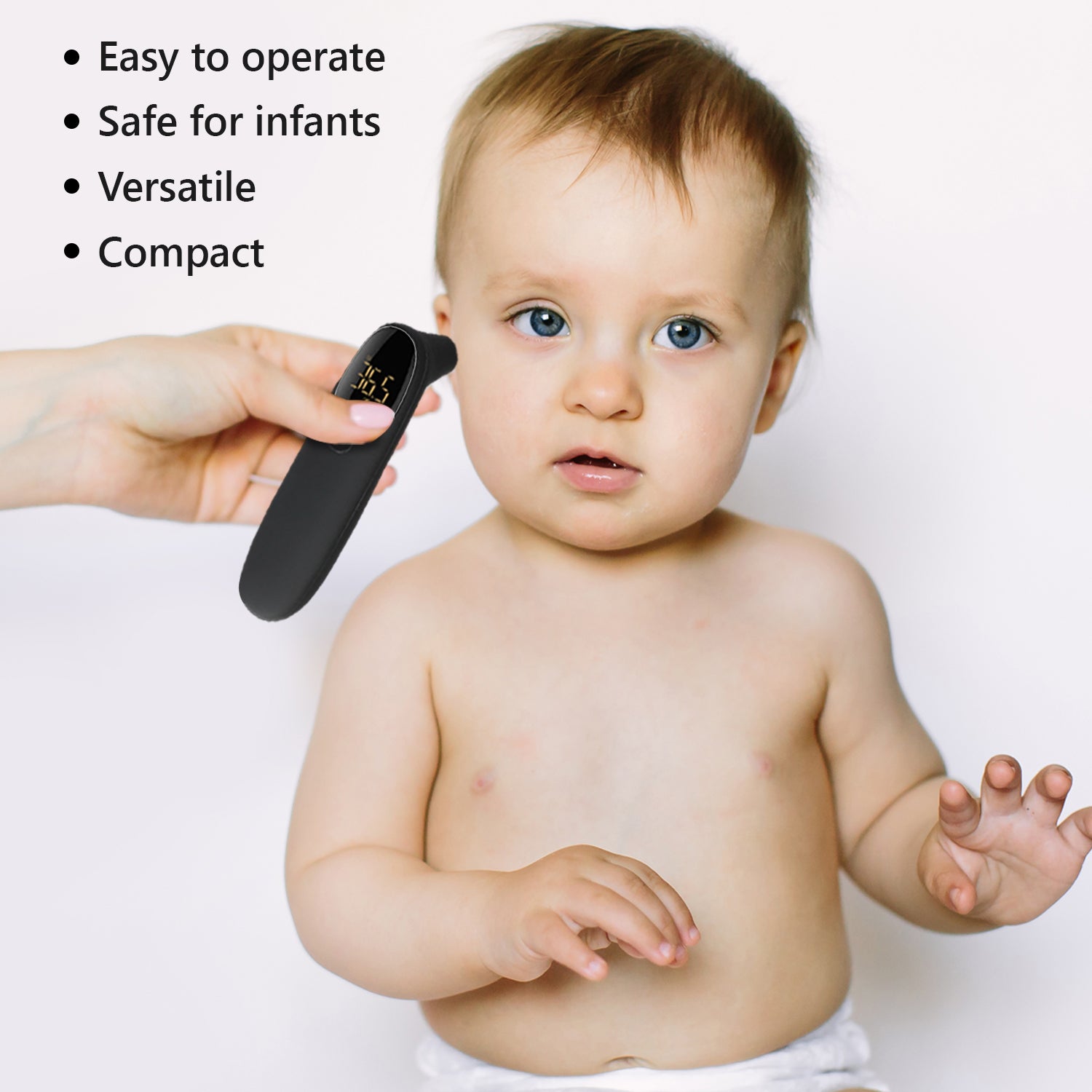 Black Photon Digital Thermometer