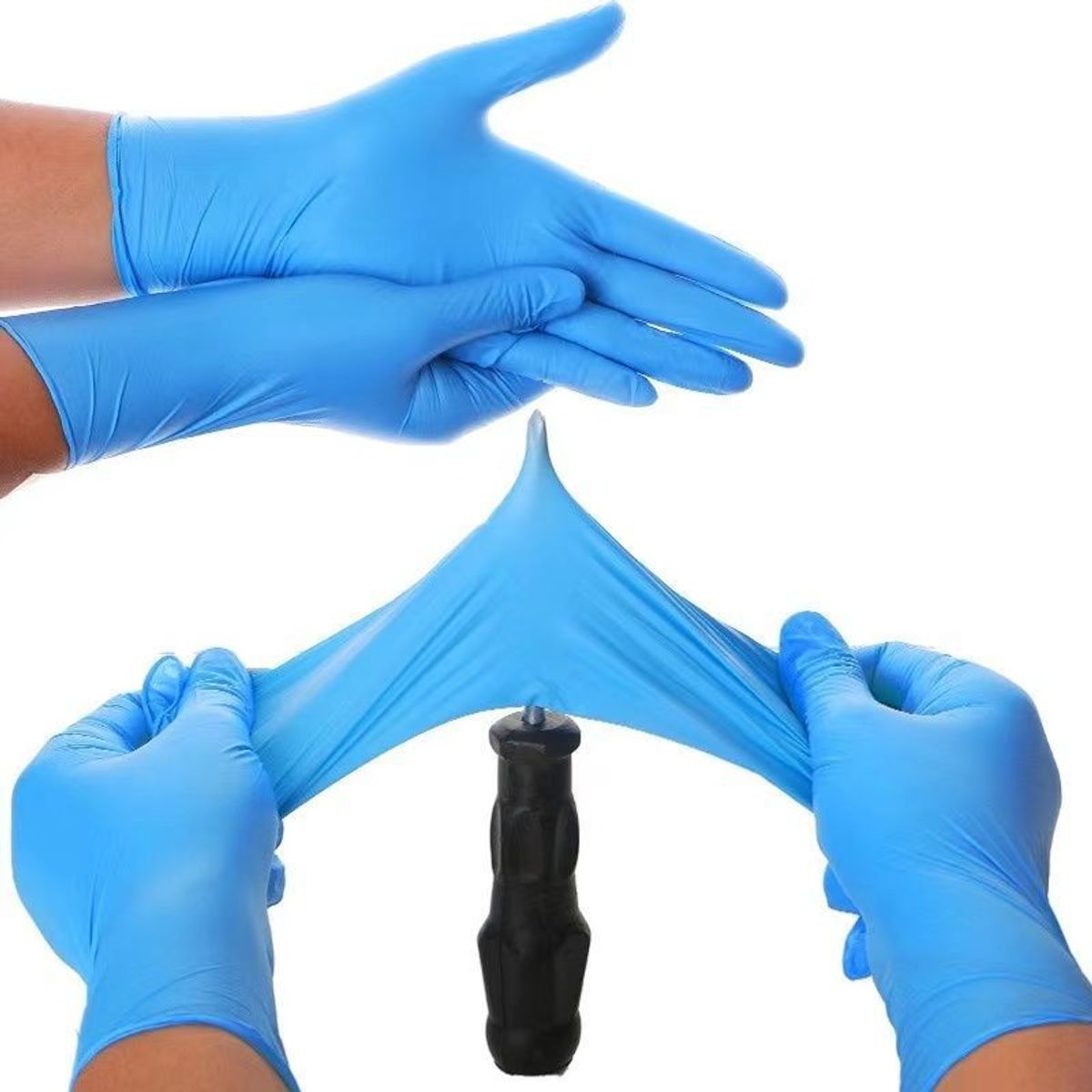 Medium Nitrile Gloves (100 pcs)