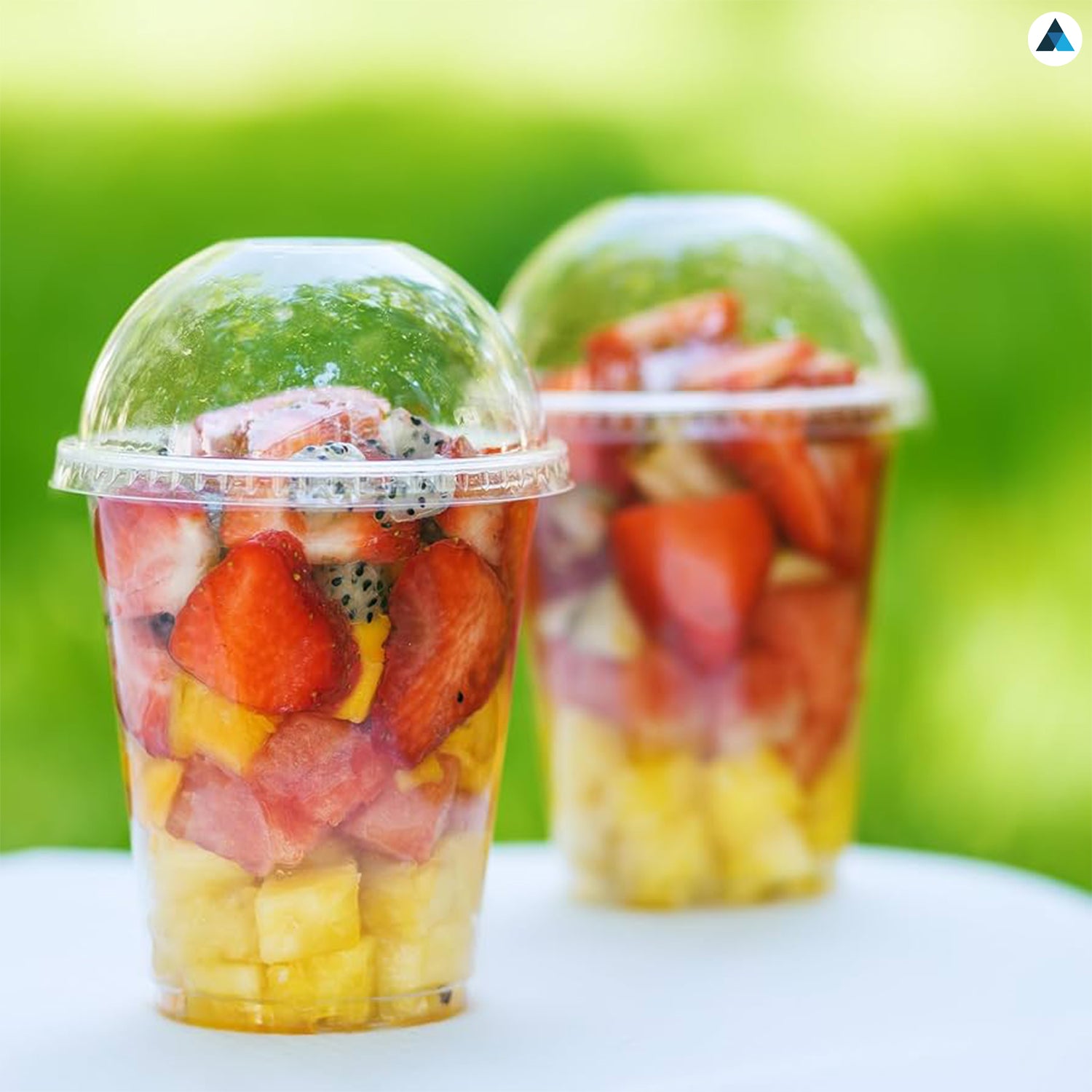 16oz Strong Smoothie Cups with Dome Lids
