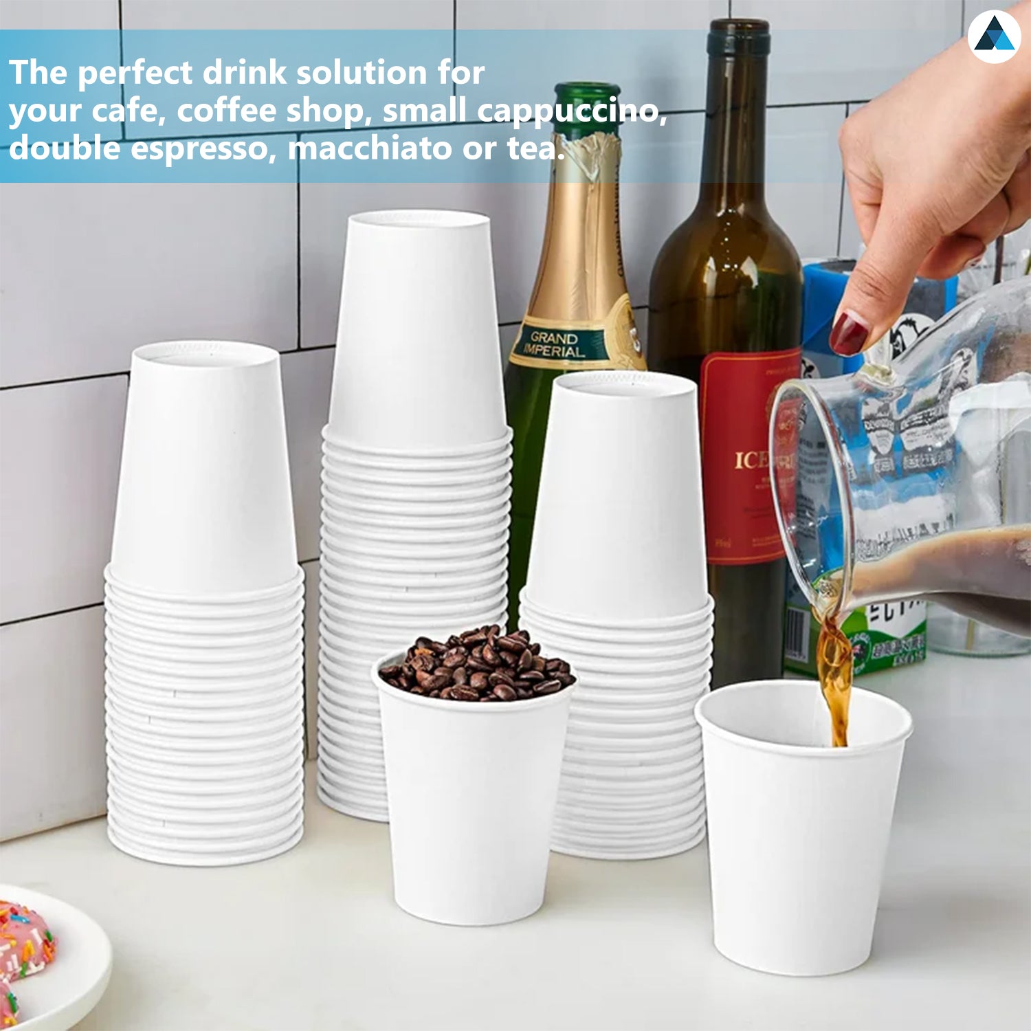 7oz Disposable Single Wall Cups