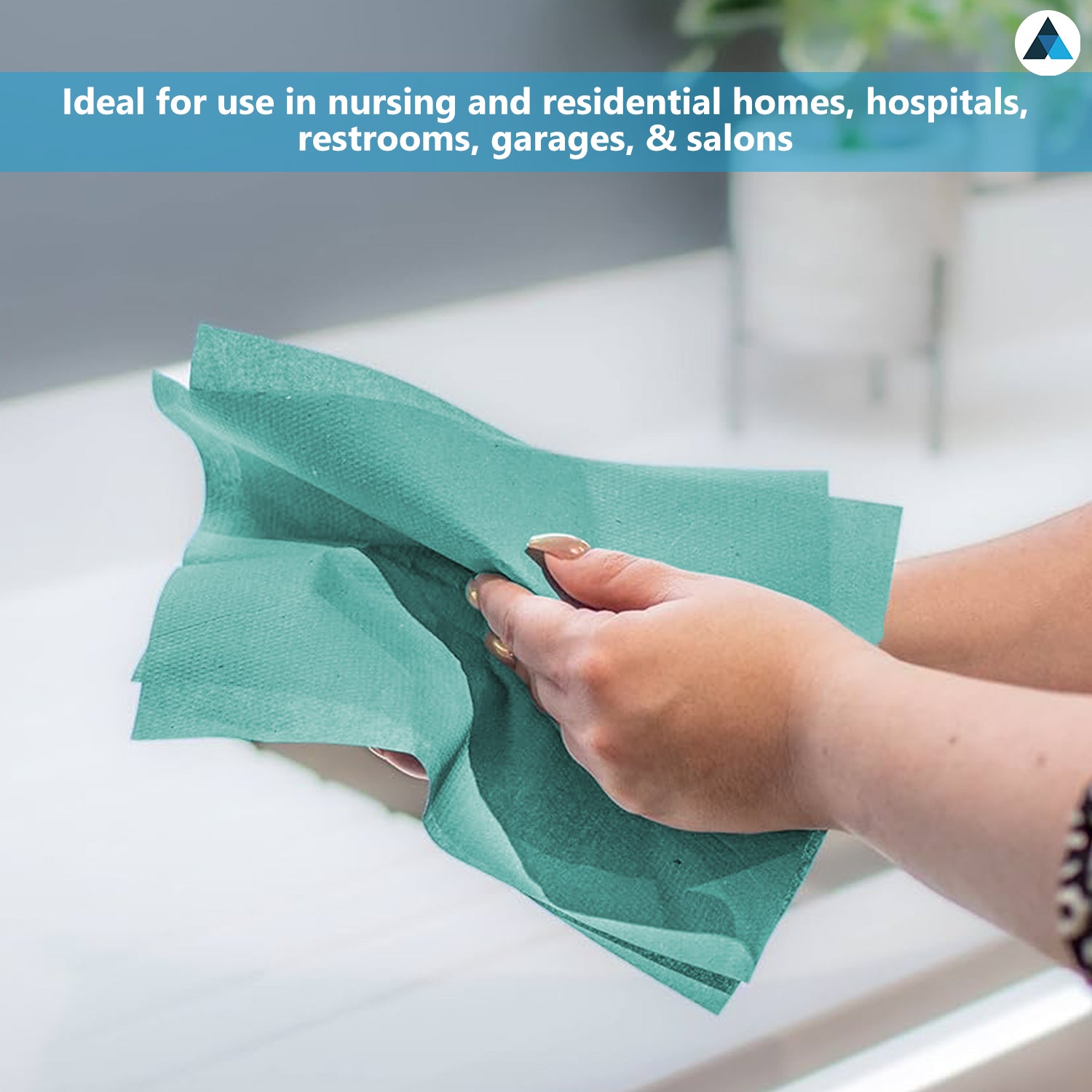 V Fold Paper Towels 4000 Sheets 24.5x22.2cm