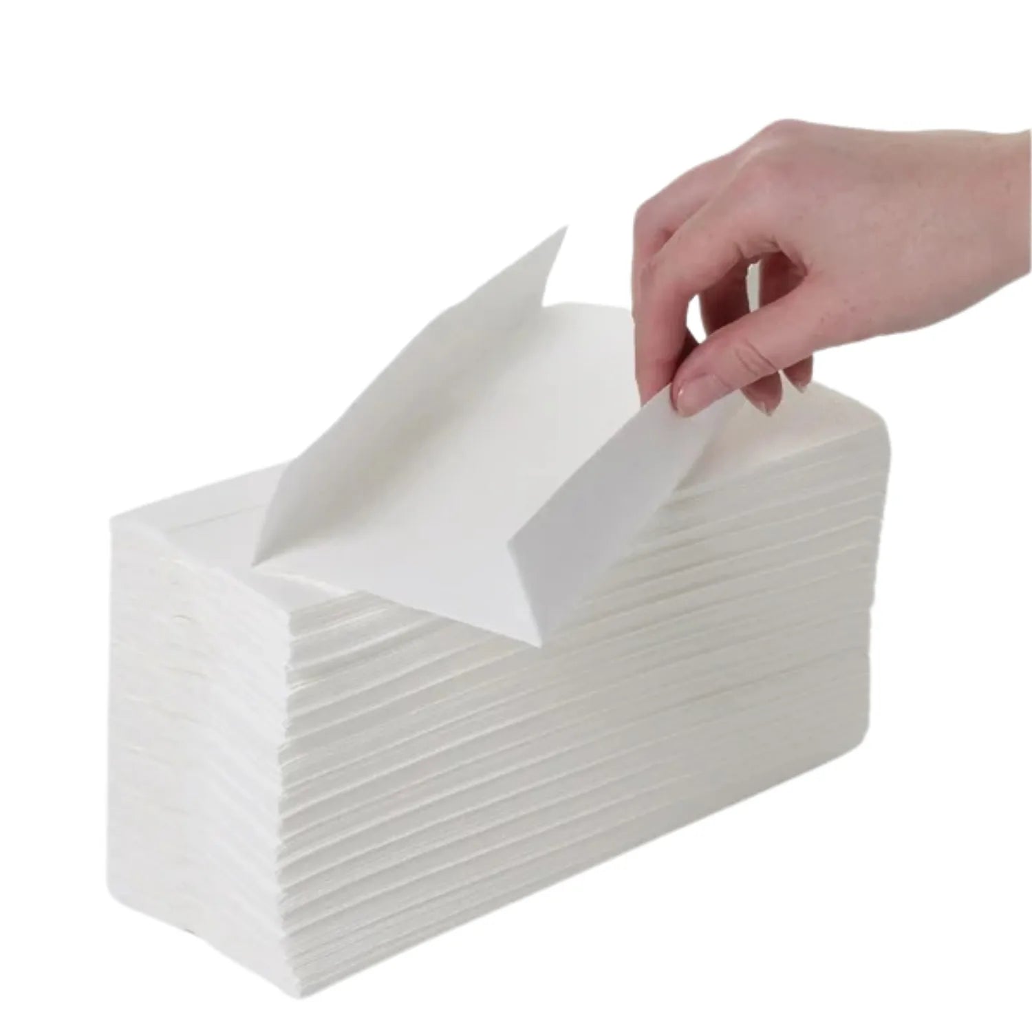 31x23cm White C Fold Paper Hand Towel 2 Ply 2430 Sheets