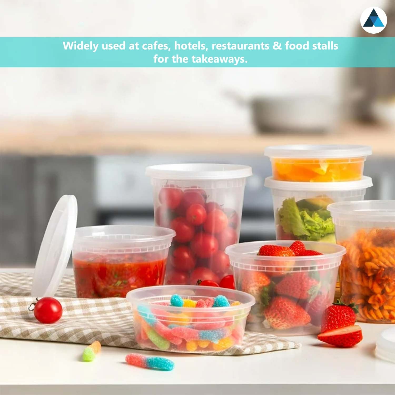 Meal Prep Food Containers with Leakproof Lids