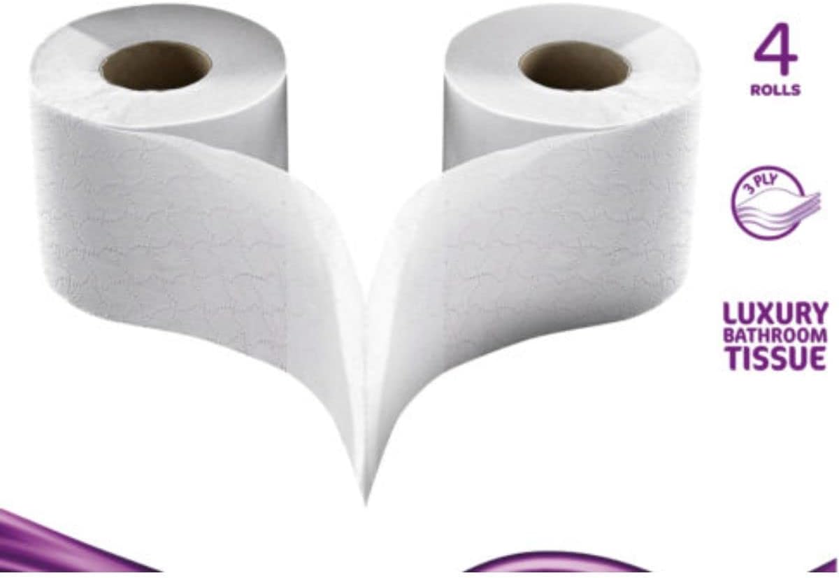 3 Ply Bliss Toilet Tissue Roll 10 x 4 pack Toilet Tissues