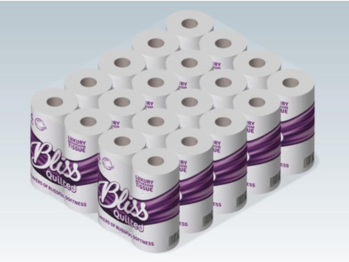 3 Ply Bliss Toilet Tissue Roll 10 x 4 pack Toilet Tissues