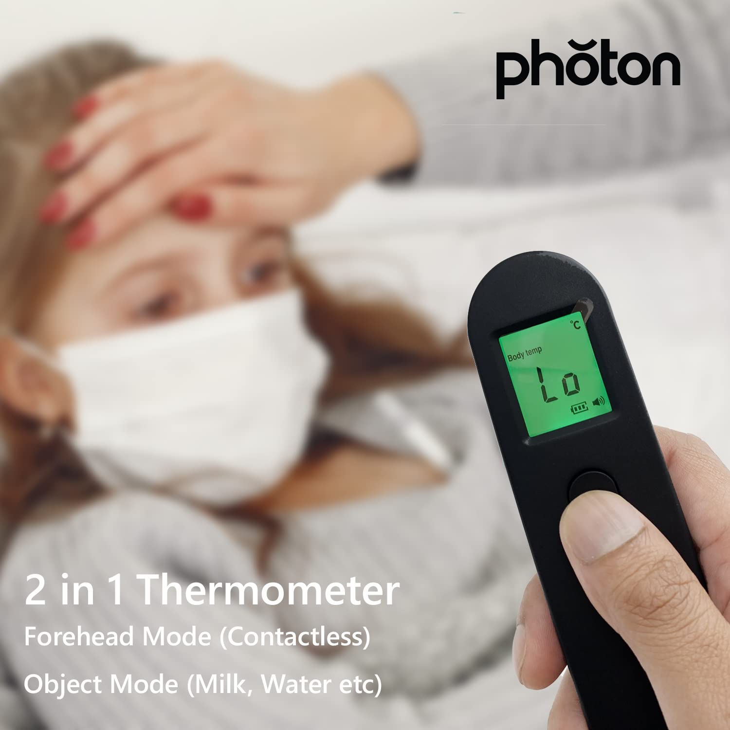 Digital Thermometer Contactless Infrared Thermometer For Adults & Babies Instant