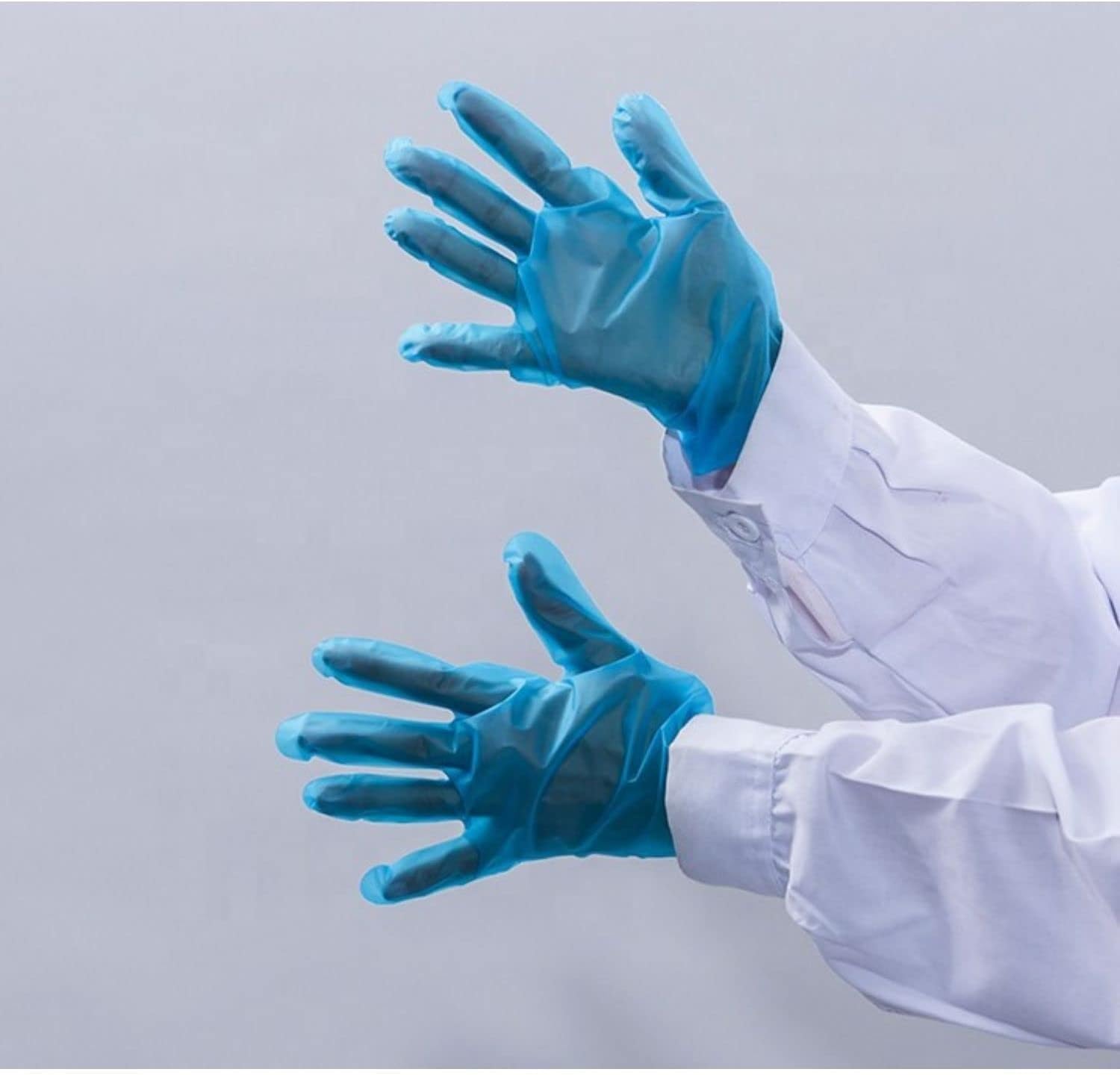 Disposable Blue TPE Gloves