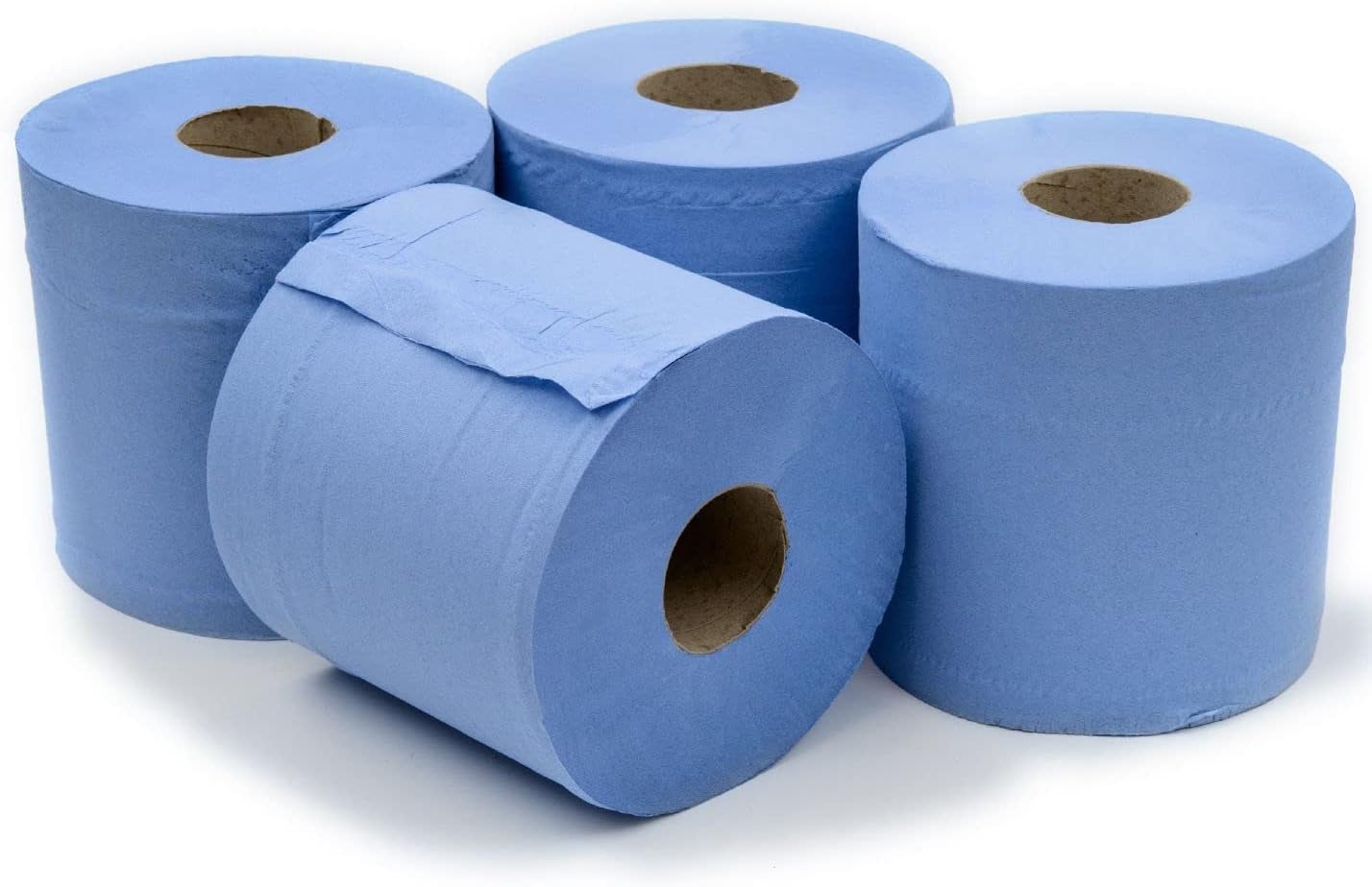 150M-2Ply Centrefeed Blue Kitchen Rolls (Pack of 6)