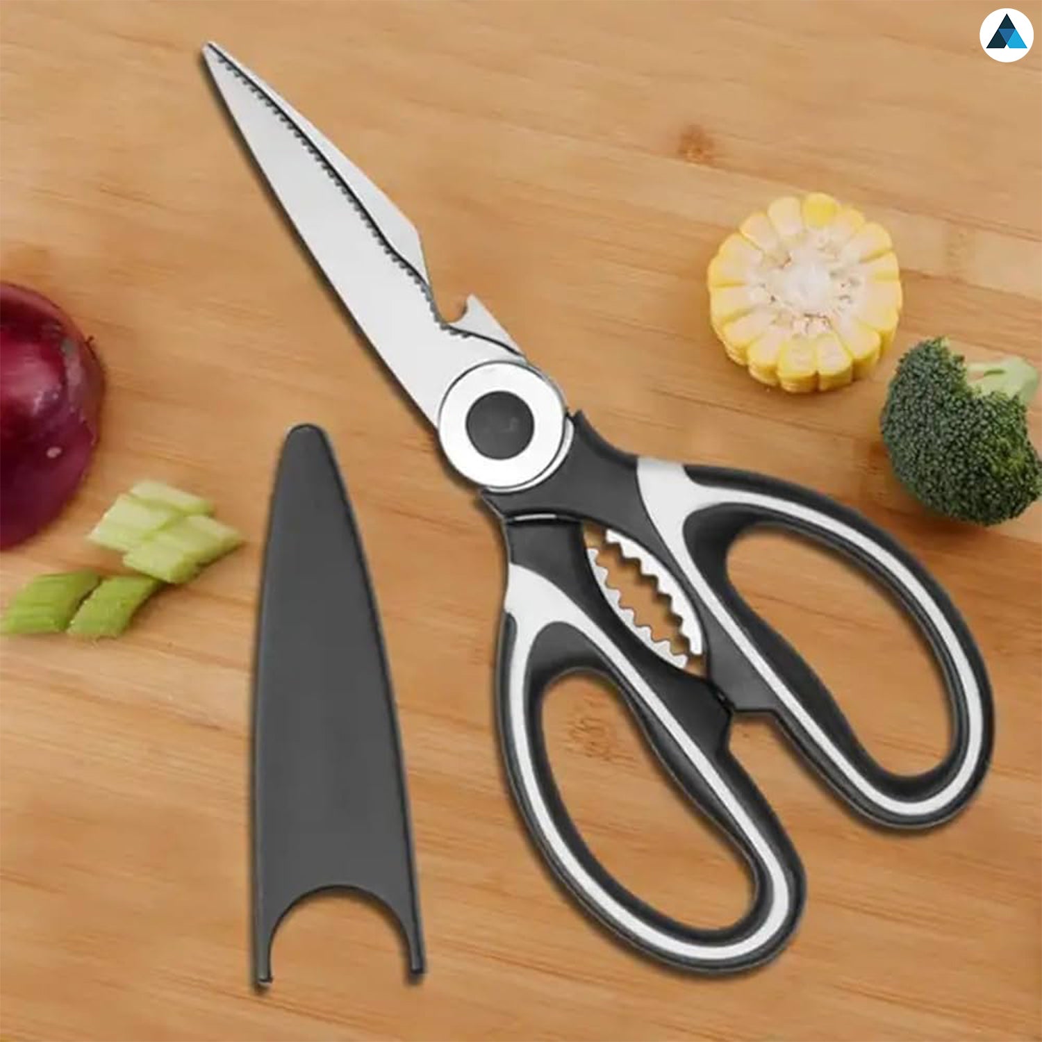 Kitchen Scissor Steel Blades with Ultra Sharp Blades