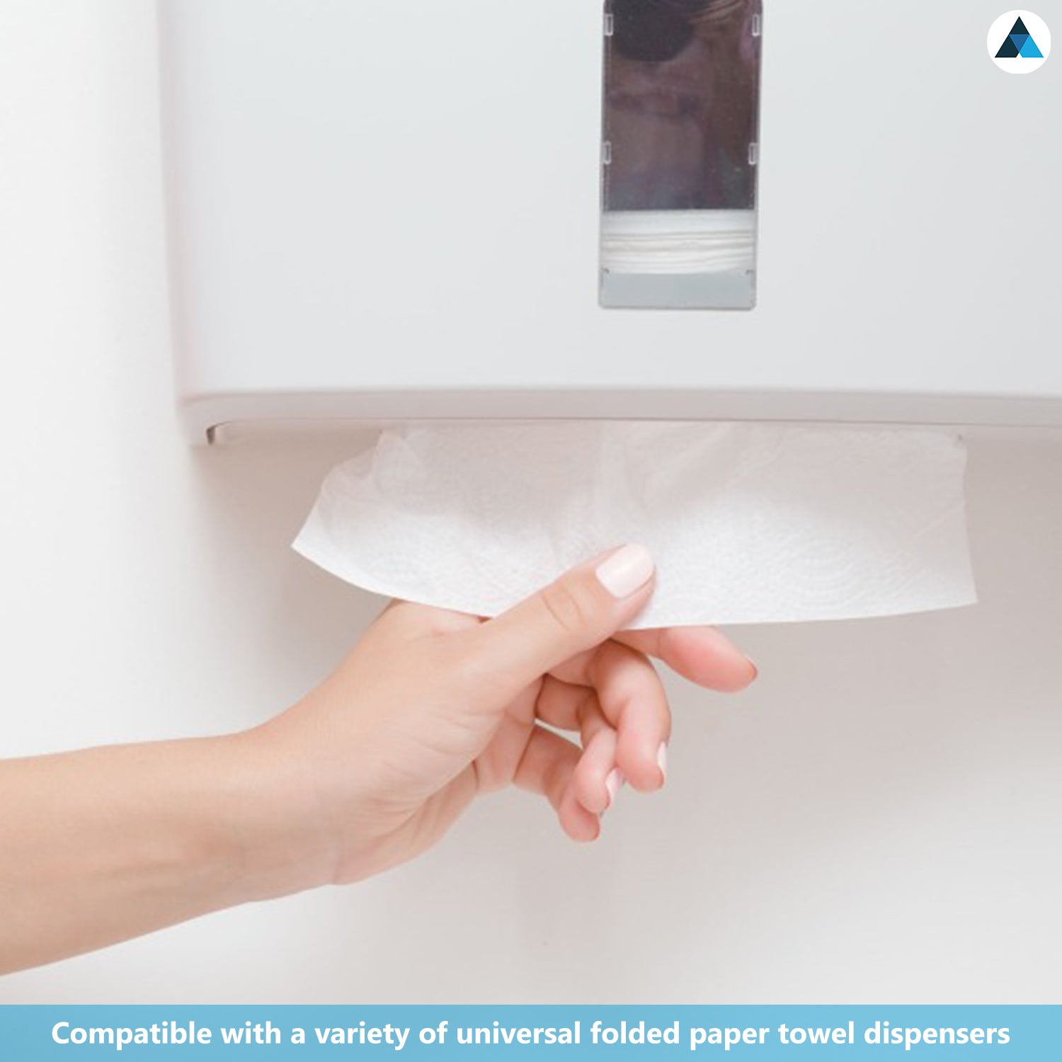 31x23cm White C Fold Paper Hand Towel 2 Ply 2430 Sheets