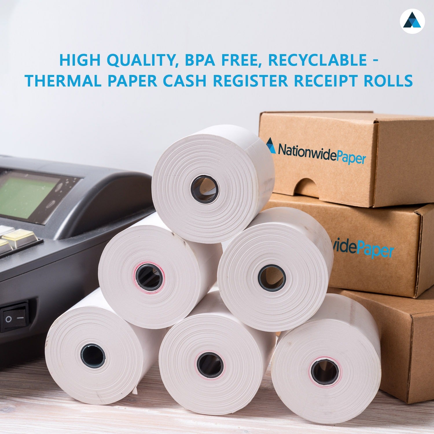Thermal Till Rolls 80 x 80 mm