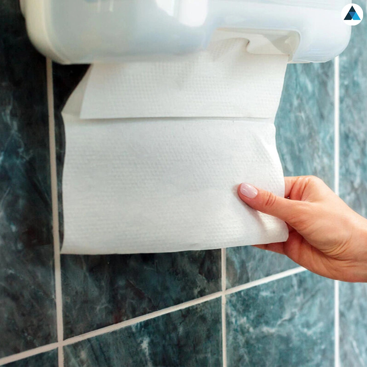 24x20.3cm Paper Towels 3000 Sheets Extra Strong 2 Ply Paper Towels Z Fold White