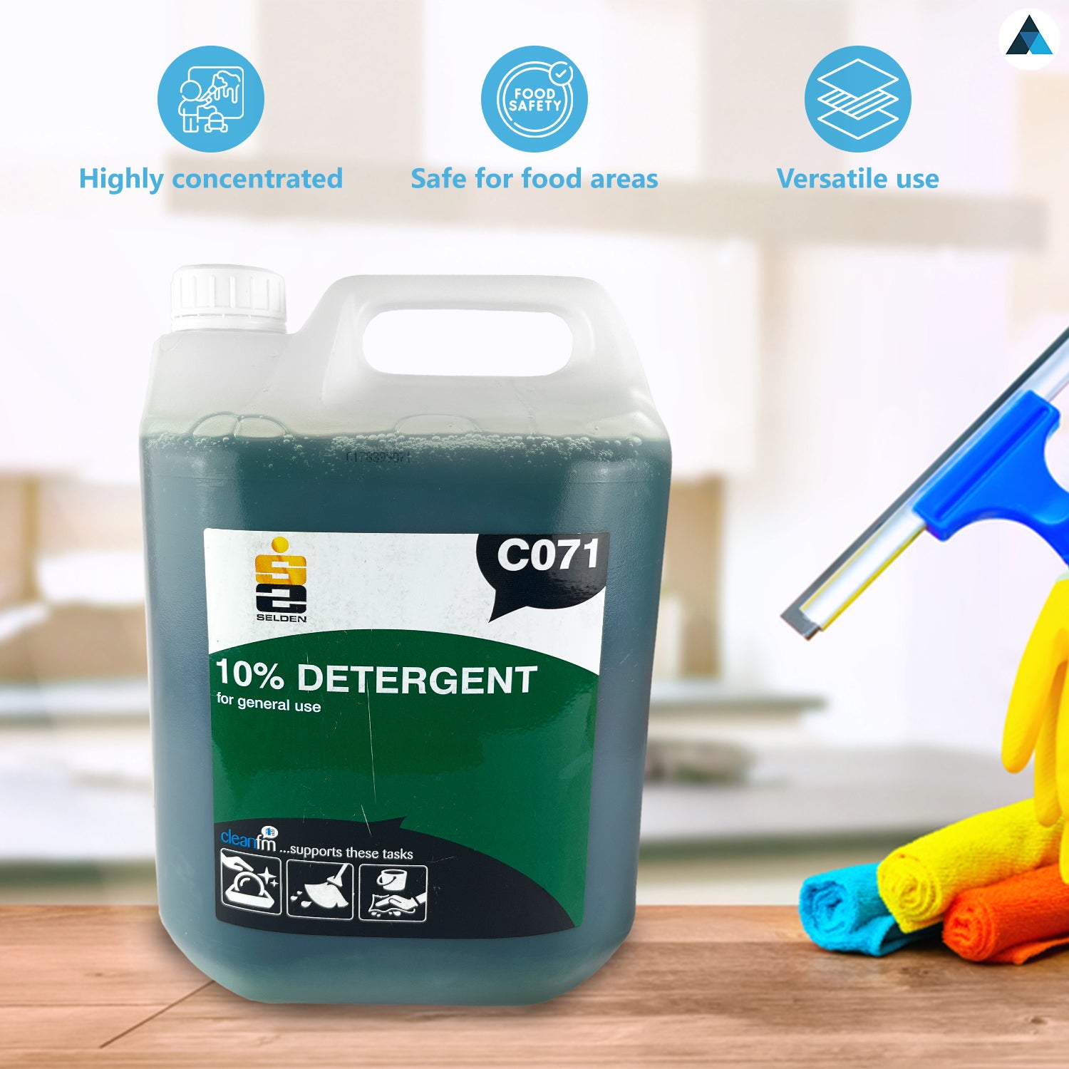 Neutral Cleaner/Det 10% Active per 5ltr