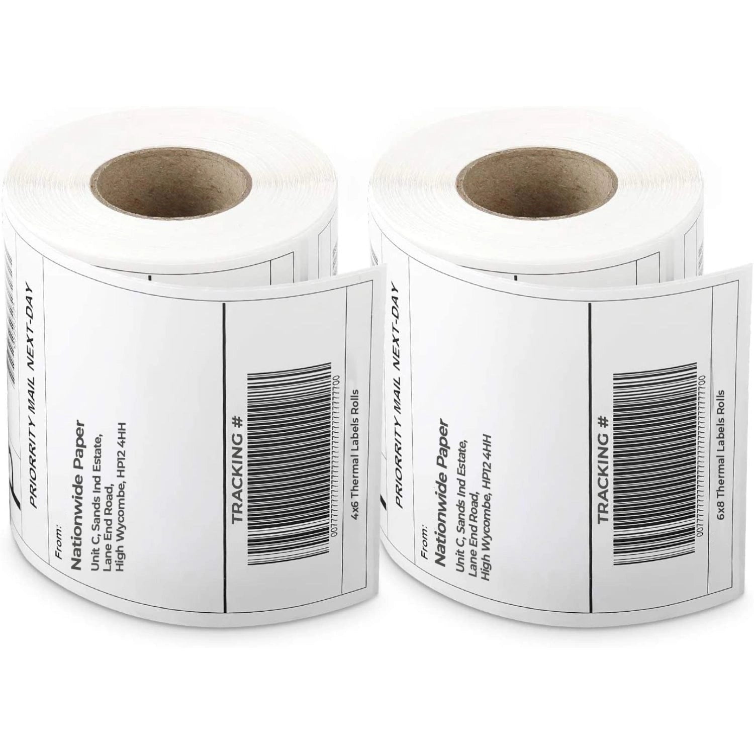 Thermal label 6x8", 1000 label/ roll 148x210mm