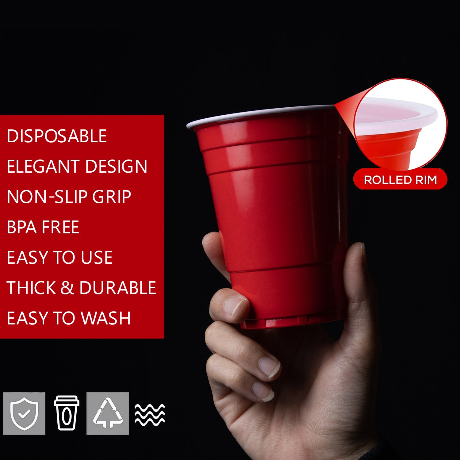Red Plastic Cups