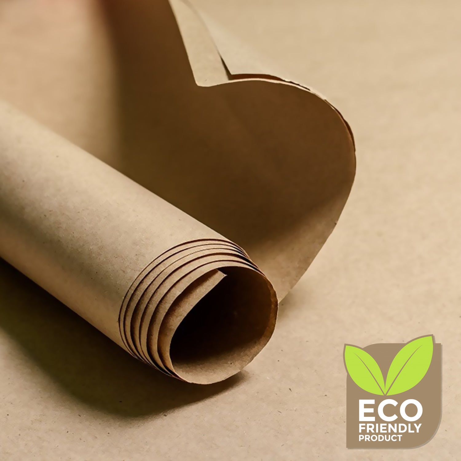 Brown Kraft Wrapping Paper Roll 500mm