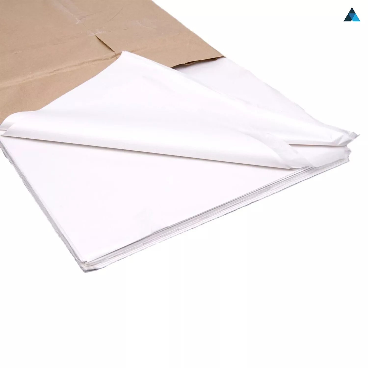 375x500mm White Acid-Free Wrapping Tissue Sheet