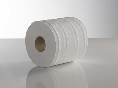 Picture of Standard Centrefeed Roll - White (1ply, 350m x 22cms, Pack of 6)
