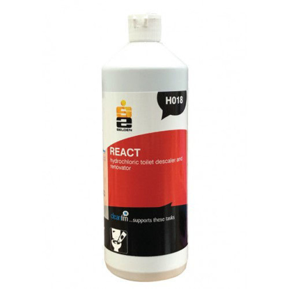 Picture of REACT Liquid Acid Cleaner, Descaler & Renovator (1Litre)