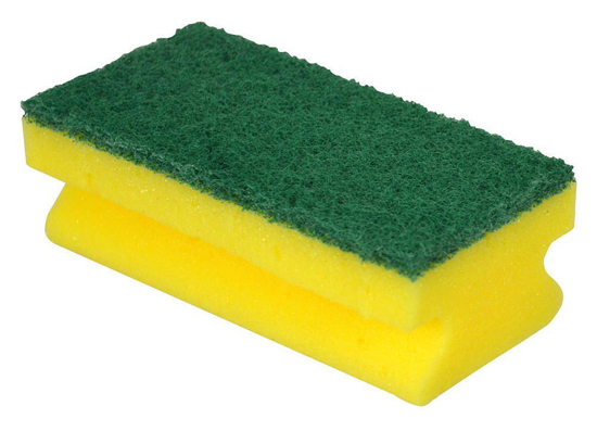 Picture of Sponge Scourer Green (Pack of 10)