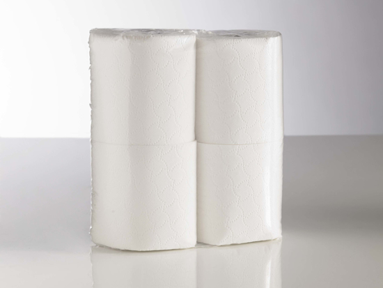 Picture of White Toilet Roll (2ply, 200 sheets, Pack of 36)