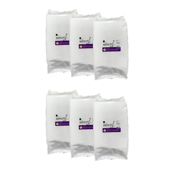 Picture of Antibacterial/ Medical Wipes (6 Packs of 100 Wipes Each, Size L)