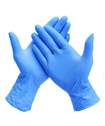Picture of Blue Nitrile Powder Free Multi-Purpose Gloves