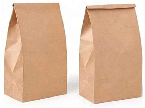 Picture of Brown Kraft Paper Takeaway Bags